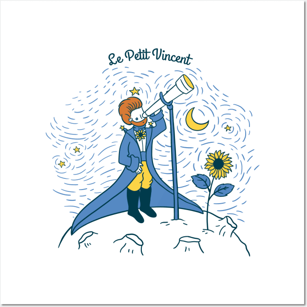 Le Petit Vincent Van Gogh Wall Art by olddesigntees